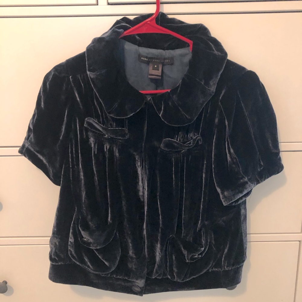 Mark Jacobs Velour cardigan